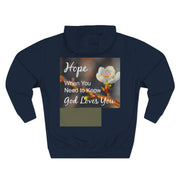 Do It Now Hoodie — Motivational Three-Panel Fleece Hoodie ("Do It Now, Sometimes Later Becomes Never")