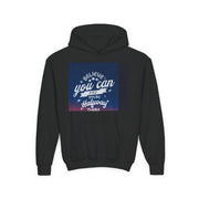 Youth Hoodie — “Believe You Can” Motivational School Spirit Pullover (Learning Today Leading Tomorrow)