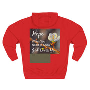 Do It Now Hoodie — Motivational Three-Panel Fleece Hoodie ("Do It Now, Sometimes Later Becomes Never")