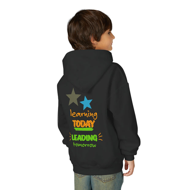 Youth Hoodie — “Believe You Can” Motivational School Spirit Pullover (Learning Today Leading Tomorrow)