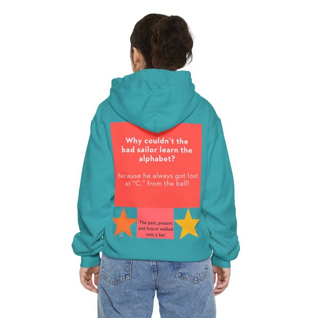 Make Today Amazing Hoodie — Heart & Bold Typography Graphic Hoodie