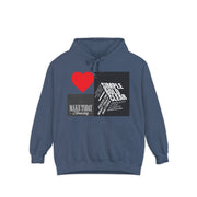 Make Today Amazing Hoodie — Heart & Bold Typography Graphic Hoodie