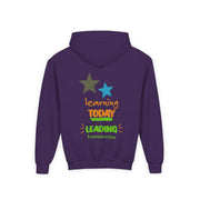 Youth Hoodie — “Believe You Can” Motivational School Spirit Pullover (Learning Today Leading Tomorrow)