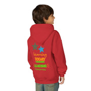 Youth Hoodie — “Believe You Can” Motivational School Spirit Pullover (Learning Today Leading Tomorrow)