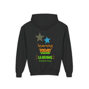 Youth Hoodie — “Believe You Can” Motivational School Spirit Pullover (Learning Today Leading Tomorrow)