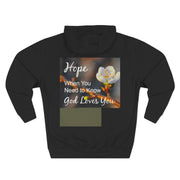 Do It Now Hoodie — Motivational Three-Panel Fleece Hoodie ("Do It Now, Sometimes Later Becomes Never")