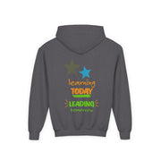 Youth Hoodie — “Believe You Can” Motivational School Spirit Pullover (Learning Today Leading Tomorrow)