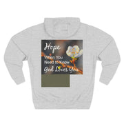 Do It Now Hoodie — Motivational Three-Panel Fleece Hoodie ("Do It Now, Sometimes Later Becomes Never")