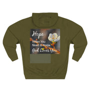 Do It Now Hoodie — Motivational Three-Panel Fleece Hoodie ("Do It Now, Sometimes Later Becomes Never")