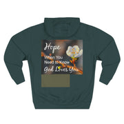 Do It Now Hoodie — Motivational Three-Panel Fleece Hoodie ("Do It Now, Sometimes Later Becomes Never")