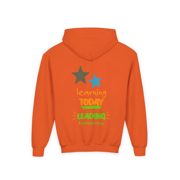 Youth Hoodie — “Believe You Can” Motivational School Spirit Pullover (Learning Today Leading Tomorrow)