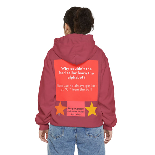 Make Today Amazing Hoodie — Heart & Bold Typography Graphic Hoodie