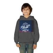 Youth Hoodie — “Believe You Can” Motivational School Spirit Pullover (Learning Today Leading Tomorrow)