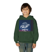 Youth Hoodie — “Believe You Can” Motivational School Spirit Pullover (Learning Today Leading Tomorrow)