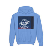 Youth Hoodie — “Believe You Can” Motivational School Spirit Pullover (Learning Today Leading Tomorrow)