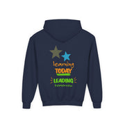 Youth Hoodie — “Believe You Can” Motivational School Spirit Pullover (Learning Today Leading Tomorrow)