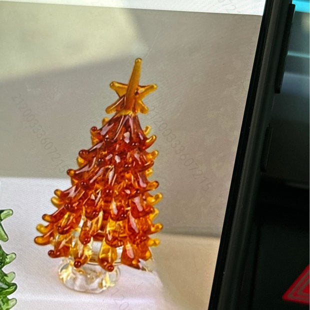 Crystal Christmas Tree Ornament Home Decor Peace Tree